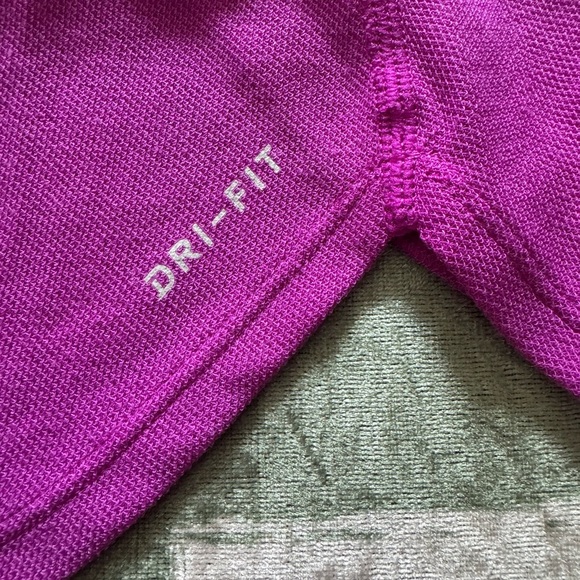 Nike Purple Dri-FIT Race Crop Tank Top - Picture 4 of 5